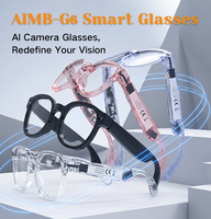 Lunettes caméra IA multifonctionnelles avec traduction en temps réel et assistant vocal pour un usage quotidien professionnel