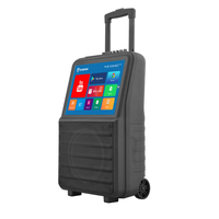 2026 Meilleur vendeur Version TV 10 ''Woofer 2 voies WiFi 30W 2G + 32G Android 13 Machine de karaoké extérieur Mobile Trolley haut-parleur de scène