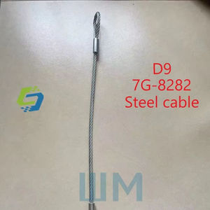 อะไหล่เครื่องจักรก่อสร้างว่านหมิง ชุดสายเคเบิล 7g8282 7g-8282 สายเคเบิลเหล็กสำหรับ D9t D9r D9n - Product Image 1