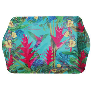 Plateaux de service pour maison de poupée, <span class=keywords><strong>mini</strong></span>-plateaux en mélamine pour la décoration de la salle à manger de la maison de poupée - Product Image 5