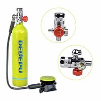 Vente en Gros Usine Bouteille de Plongée Oxygène Scuba 1L, Kit de Bouteille de Plongée Mini Scuba