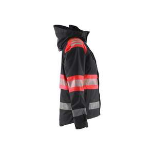 BLAKLADER - 443019779955XXXL Chaqueta de concha de alta visibilidad para mujer Negro/Rojo-EAN 7330509855645 ROPA DE TRABAJO DE 2017 - Product Image 3