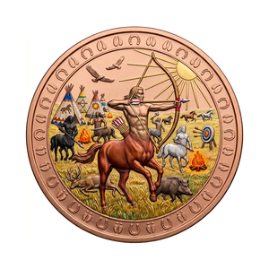Moneda Conmemorativa de Arte de 1oz de Cobre Fino con Relieve Detallado de Hada del Bosque y Jardín Encantado, <span class=keywords><strong>Obra</strong></span> <span class=keywords><strong>Maestra</strong></span> Intrincada - Product Image 3