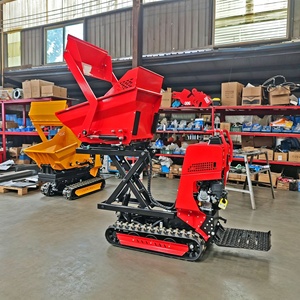 Mini Camión Volquete con Orugas, Totalmente Hidráulico, para Transporte en Huertos y Granjas, Autocargable - Product Image 3