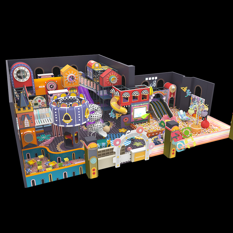 Indoor Playground Soft Play Equipment Set