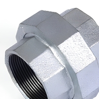 Raccord conique en fonte malléable classe 300, joint laiton-fer