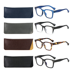 Custom Logo Oversized <strong>Reading</strong> <strong>Glasses</strong> Square Gafas De Lectura Anti Blue Light Blocking <strong>Reading</strong> <strong>Glasses</strong> for Man and Women - Product Image 2