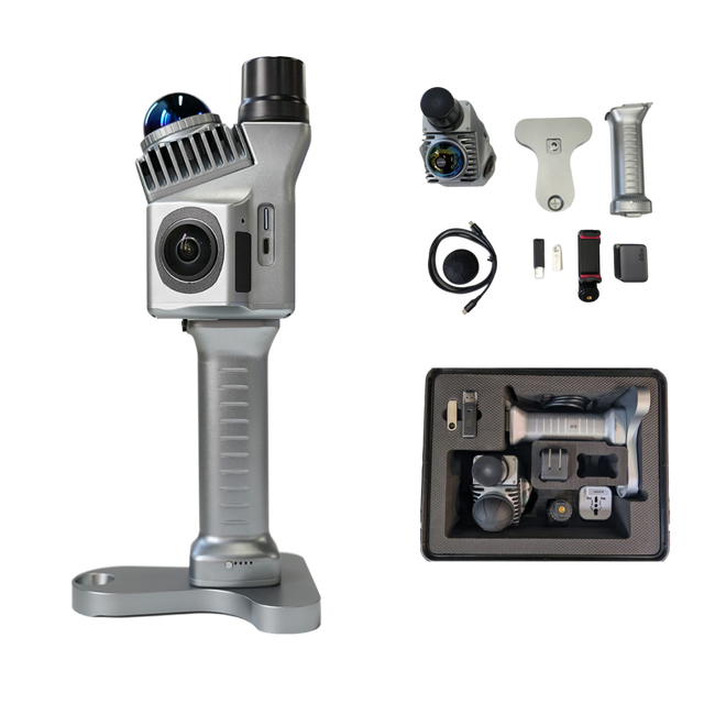 GEOSUN GS-200G Handheld SLAM 3D LiDAR Scanner with RTK Construction Mining Indoor Outdoor Mapping