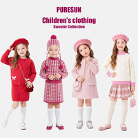 Pull en coton biologique 100 % personnalisé pour enfants, col roulé, boutique, vêtements d'hiver chauds pour tout-petits, pull à col roulé pour enfants