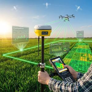 GEOMAX ZG30AI ระบบ RTK GPS GNSS ความแม่นยำสูง รองรับหลายเครือข่ายดาวเทียม RTK CORS แบตเตอรี่ใช้งานได้ยาวนาน - Product Image 5