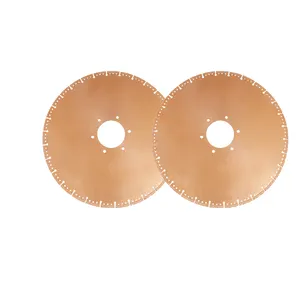 250mm Diamond Brazed Saw Blade For Cutting Marble Stone