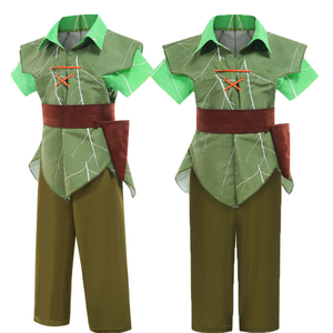 Disfraz de Peter Pan para niños, personaje de Anime, fiesta, juego de rol y actuación, trajes de vestir para niños - Product Image 5