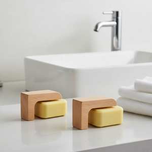 <span class=keywords><strong>Porte</strong></span>-<span class=keywords><strong>savon</strong></span> magnétique en <span class=keywords><strong>bois</strong></span> à un niveau Installation de type debout pour mur de douche 2 ensembles <span class=keywords><strong>porte</strong></span>-<span class=keywords><strong>savon</strong></span> en <span class=keywords><strong>bois</strong></span> pour savons - Product Image 5