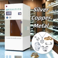Máquina de Pulido Digital de Plasma Weshining, Automática, de Alta Precisión y Ecológica para Joyería de Plata/Cobre con Acabado Espejo