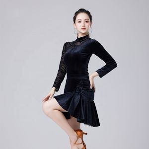 Vestido <span class=keywords><strong>de</strong></span> Baile <span class=keywords><strong>de</strong></span> Satén <span class=keywords><strong>para</strong></span> <span class=keywords><strong>Mujer</strong></span>, Traje <span class=keywords><strong>de</strong></span> Baile con Flecos <span class=keywords><strong>de</strong></span> Color Sólido, Conjunto Profesional <span class=keywords><strong>de</strong></span> Alta Calidad <span class=keywords><strong>para</strong></span> Competencia, Atuendo <span class=keywords><strong>para</strong></span> Actuación <span class=keywords><strong>de</strong></span> <span class=keywords><strong>Tango</strong></span> - Product Image 3