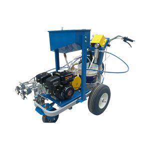 ガスラインエンジン付き駐車場ストライピングコールドスプレーマーキング機 - Product Image 1