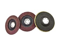 Disque à lamelles flexible de fabrication industrielle, modèle T27, zircone corindon, moyen 40 # -120 #   Papier abrasif pour polissage des métaux, grain 4-7 pouces