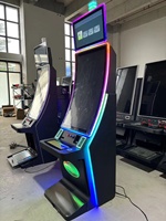 Miracle 2024 luxe 43 pouces écran tactile incurvé armoire d'arcade verticale jeu de puissance 2024 nouveaux jeux de compétences de luxe à jetons