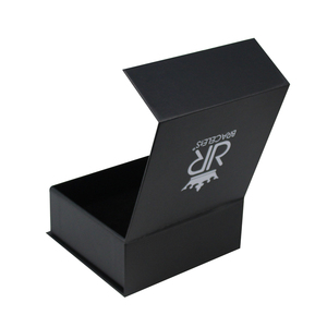 Caja de Presentación de Papel Negro Personalizada con Cierre Magnético para Tarjetas de Visita, Caja de Regalo para Tarjetas de Crédito - Product Image 4