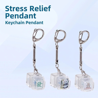 Pendentif jouet anti-stress avec image de scène