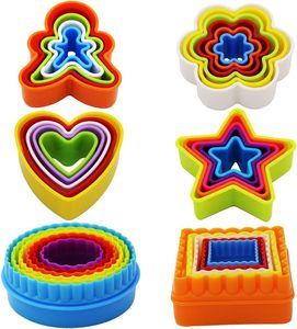 Bộ dụng cụ cắt bánh quy N-11 yngli Bộ dụng cụ cắt bánh quy Bộ dụng cụ cắt hình trái cây rau củ bánh kẹo mềm nhiều kích cỡ - Product Image 1