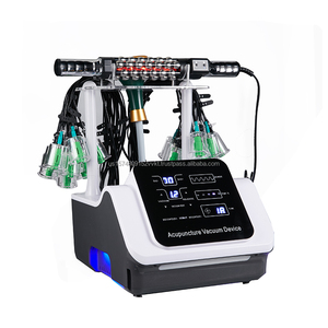 Nouveau Système de Massage Corporel 2026 Blanc, avec Appareil d'Acupuncture par Ventouses, Rouleau de Massage, EMS et RF, pour Clinique de Bien-être - Product Image 1