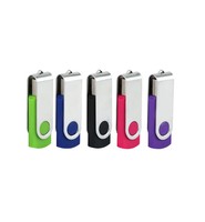 Clé USB pivotante USB 2.0 la plus vendue, nouvelle, 4 Go, 8 Go, 16 Go à 256 Go, clé USB en métal, clé USB, disque U pour le stockage