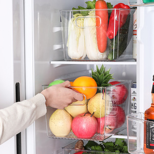 Contenitore Organizzatore per Frigorifero Rettangolare Ecologico Multifunzione di Grado Alimentare per Conservazione di <span class=keywords><strong>Frutta</strong></span> <span class=keywords><strong>e</strong></span> <span class=keywords><strong>Verdura</strong></span> - Product Image 2