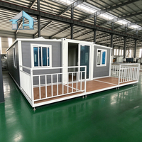 Maison Modulaire Préfabriquée Robuste et Étanche de 20 pieds pour Bureau Commercial sur Site - Vente en Gros