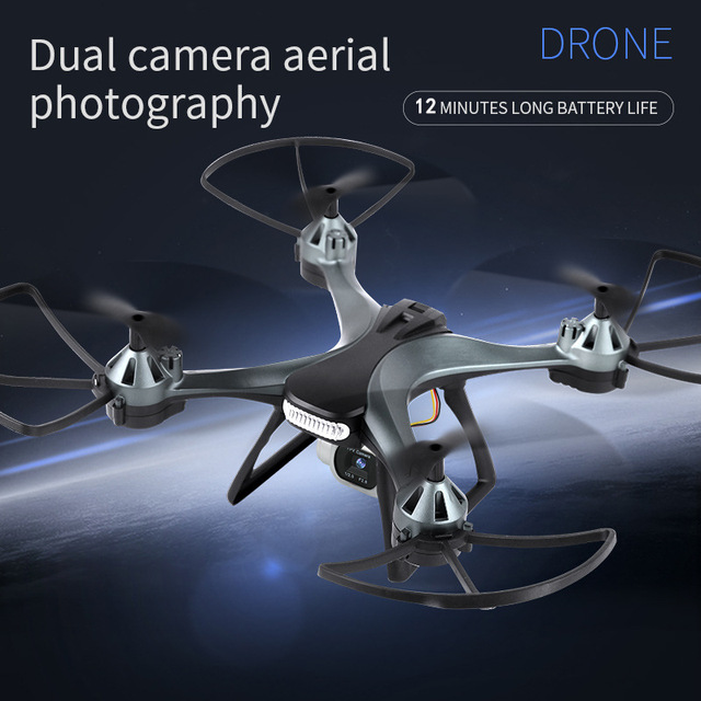 2025 Small Foldable Beginner FPV Drone Brushless Motor 1MP Camera GPS Dual Cameras 1km 11-12min Flight Time Remote Plastic