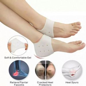 Silica Gel Soft High Quality Unisex Sports Feet Care <b>Socks</b> with <b>Moisturizing</b> Gel for Heel Thin Hole Cracked Foot Skin Protection - Product Image 3