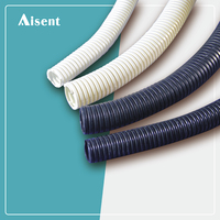 Conduit flexible en PVC pour la protection des câbles, résistant aux UV, ignifuge, résistant à la chaleur, conduit pour câbles pour installation électrique