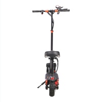Nouvelle trottinette électrique 800W pour adultes, batterie 48V 18Ah, roues tout-terrain de 10 pouces, pliable, capacité de 150 kg, autonomie de 60 km