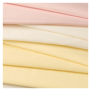 100% poliéster mate leche tela de fibra de seda de lujo ligero transpirable <span class=keywords><strong>ropa</strong></span> <span class=keywords><strong>urbana</strong></span> tela Stock 50D para prendas de niñas - Product Image 2