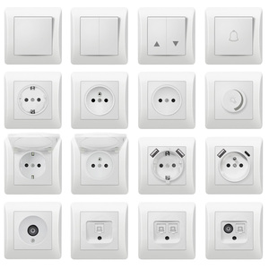 <span class=keywords><strong>Interrupteur</strong></span> mural européen FIKO <span class=keywords><strong>avec</strong></span> <span class=keywords><strong>port</strong></span> de charge <span class=keywords><strong>USB</strong></span> Type-C <span class=keywords><strong>Interrupteur</strong></span> à bascule standard européen et prise de courant électrique - Product Image 1