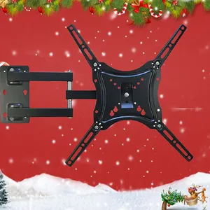 China Factory Supply Hot Sale Adjustable 117B-2 26-55" Single Arm Tilting LED LCD Full Motion Wall TV Mount Stand