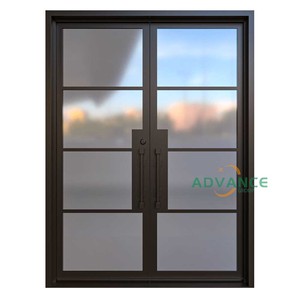 Casa barata seguridad externa rústica metálica puerta <span class=keywords><strong>de</strong></span> <span class=keywords><strong>entrada</strong></span> principal catálogo personalizado doble hierro forjado <span class=keywords><strong>puertas</strong></span> <span class=keywords><strong>de</strong></span> <span class=keywords><strong>entrada</strong></span> <span class=keywords><strong>de</strong></span> diseño - Product Image 4