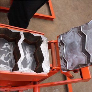 Đất sét Interlock gạch máy làm với động cơ diesel đất sét Khối Máy làm giá thấp - Product Image 5