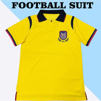 202627 Saison Neues Trikot Ecuador für Heim-Nationalmannschaft Fan-Fußball-Kit Vintage Einfarbig