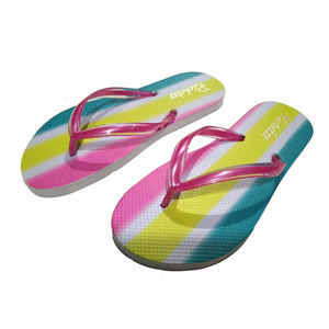 2020 Colorful donne pvc <span class=keywords><strong>flip</strong></span> <span class=keywords><strong>flop</strong></span> <span class=keywords><strong>scarpe</strong></span> delle signore piatto del pistone della spiaggia - Product Image 5