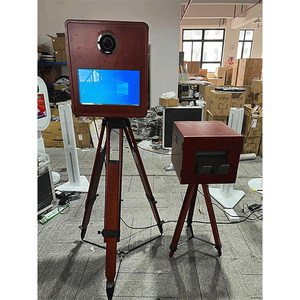 Photomaton miroir sans imprimante Lumière LED à changement de couleur à piles pour photomaton miroir tout-en-un - Product Image 5