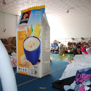Réplica Gigante Personalizada de Bolsa de Cereal Multigrano Inflable, Modelo de Empaque de Alimentos Inflable Grande para Promoción de Marca y Exhibición en Minoristas - Product Image 3