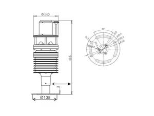 Estación Meteorológica Agrícola con Sensor de Calidad del Aire PM2.5 PM10, Sensor de Nivel de Sonido, Velocidad del Viento Ultrasónico, Presión y Monitoreo Ambiental - Product Image 5
