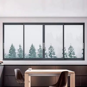 <span class=keywords><strong>Fenêtre</strong></span> coulissante à rupture de pont thermique avec moustiquaire pour la maison - Product Image 6