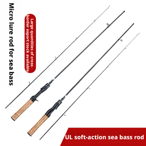 Canne à pêche Micro Lure Ultra Light Action Whitebait avec poignées droites et ergonomiques 1-<span class=keywords><strong>2m</strong></span> Pêche en mer et sur la plage - Product Image 2