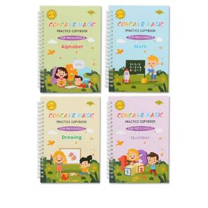 Cuaderno de Caligrafía Mágica con Ranuras para Práctica de Escritura a Mano, Reutilizable, para Entrenamiento - Product Image 4