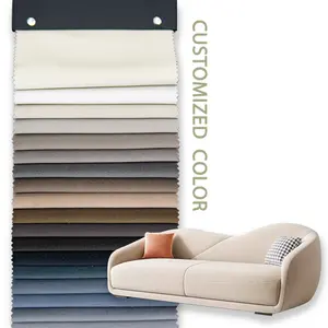 100% polyester 480GSM Matte Holland Velvet Composited Plain Fabric Sofa Pillow High quality velvet