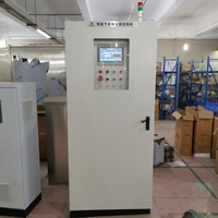 Boîtier de distribution PLC VFD intelligent pour économie d'énergie, aspirateur industriel, panneau électrique en acier laminé à froid sur mesure, IP54