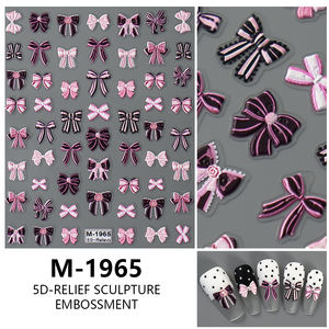 5D Nail Art Autocollants Stickers Auto-Adhésif Coloré Nail Fournitures Nail Art Design Décoration Accessoires - Product Image 2