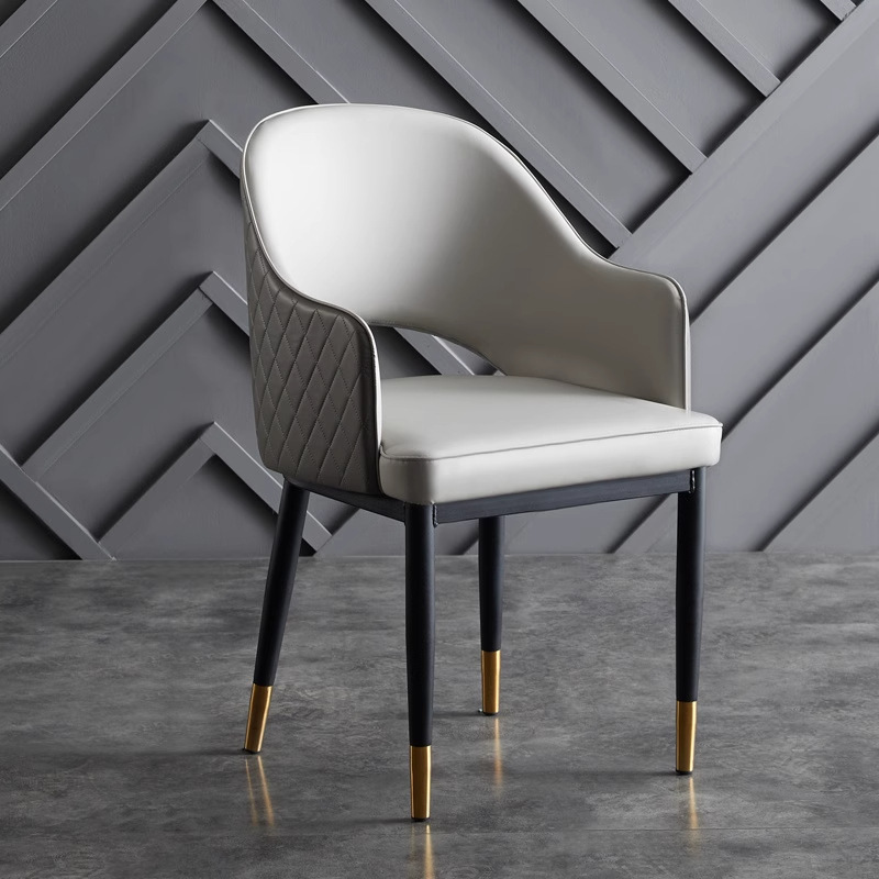 Single Chair-Gold Legs
